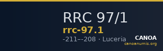 RRC 97/1 — CANOA