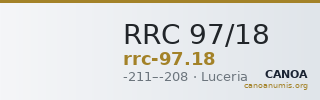 RRC 97/18 — CANOA
