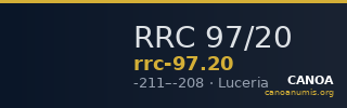 RRC 97/20 — CANOA