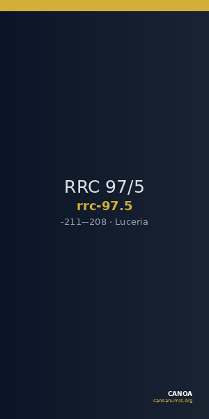 RRC 97/5 — CANOA