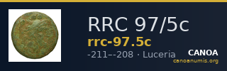 RRC 97/5c — CANOA