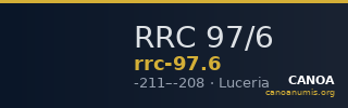 RRC 97/6 — CANOA