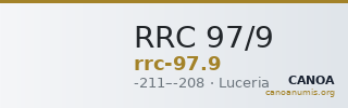 RRC 97/9 — CANOA