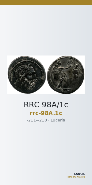 RRC 98A/1c — CANOA