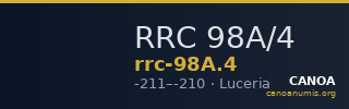 RRC 98A/4 — CANOA
