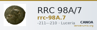 RRC 98A/7 — CANOA