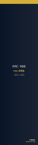 RRC 98B — CANOA