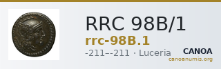 RRC 98B/1 — CANOA