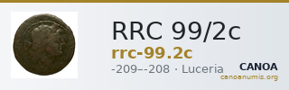 RRC 99/2c — CANOA