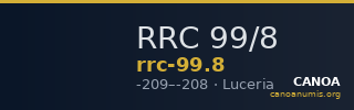RRC 99/8 — CANOA