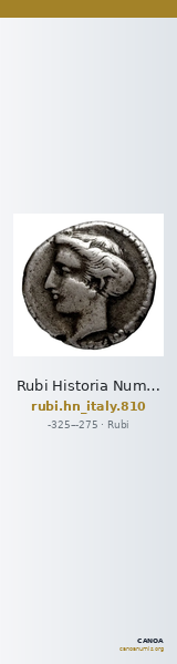 Rubi Historia Numorum Italy 810 — CANOA