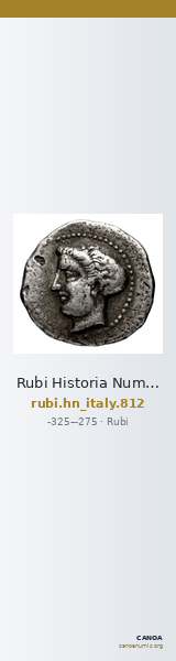 Rubi Historia Numorum Italy 812 — CANOA