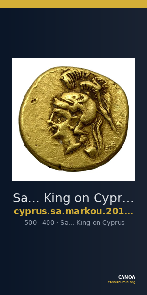 Sa... King on Cyprus Cyprus Markou 2011 9-10 — CANOA
