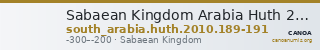 Sabaean Kingdom Arabia Huth 2010 189-191 — CANOA