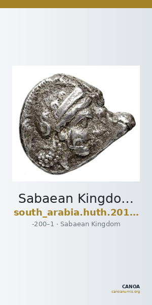 Sabaean Kingdom Arabia Huth 2010 198-237 — CANOA