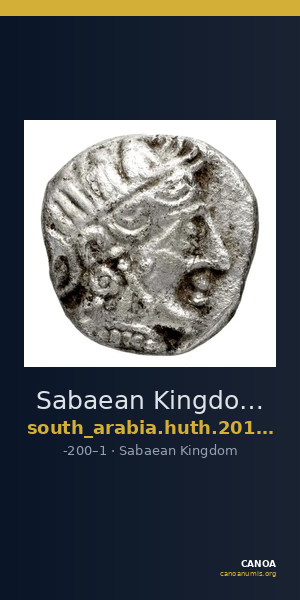 Sabaean Kingdom Arabia Huth 2010 249-259 — CANOA