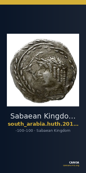 Sabaean Kingdom Arabia Huth 2010 278-282 — CANOA