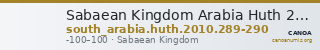 Sabaean Kingdom Arabia Huth 2010 289-290 — CANOA