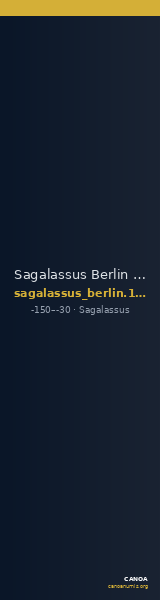 Sagalassus Berlin 19811 — CANOA