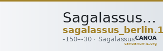 Sagalassus Berlin 19811 — CANOA
