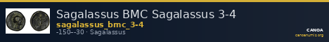 Sagalassus BMC Sagalassus 3-4 — CANOA