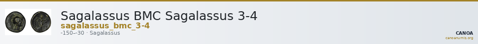 Sagalassus BMC Sagalassus 3-4 — CANOA