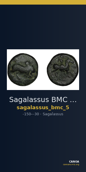 Sagalassus BMC Sagalassus 5 — CANOA