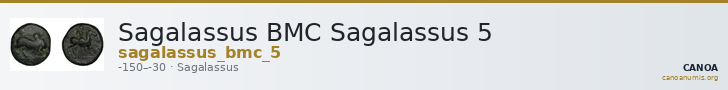 Sagalassus BMC Sagalassus 5 — CANOA