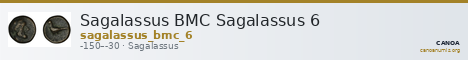 Sagalassus BMC Sagalassus 6 — CANOA