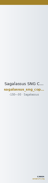Sagalassus SNG Copenhagen Sagalassus 190 — CANOA