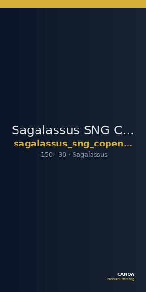 Sagalassus SNG Copenhagen Sagalassus 190 — CANOA