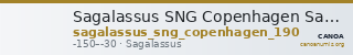 Sagalassus SNG Copenhagen Sagalassus 190 — CANOA