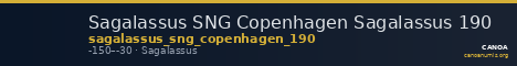 Sagalassus SNG Copenhagen Sagalassus 190 — CANOA