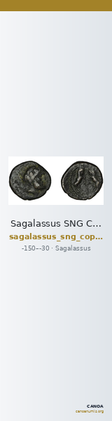 Sagalassus SNG Copenhagen Sagalassus 191-5 — CANOA