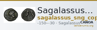 Sagalassus SNG Copenhagen Sagalassus 191-5 — CANOA