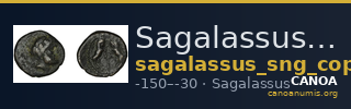 Sagalassus SNG Copenhagen Sagalassus 191-5 — CANOA