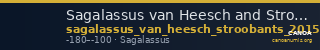 Sagalassus van Heesch and Stroobants 2015 Type 2 — CANOA