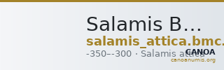 Salamis BMC Salamis 1-8 — CANOA