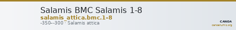 Salamis BMC Salamis 1-8 — CANOA