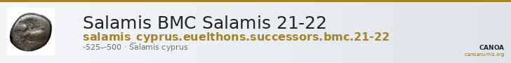 Salamis BMC Salamis 21-22 — CANOA