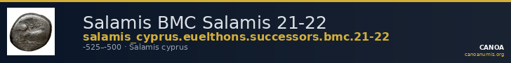 Salamis BMC Salamis 21-22 — CANOA