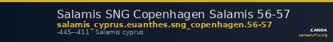 Salamis SNG Copenhagen Salamis 56-57 — CANOA