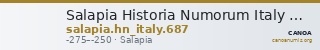Salapia Historia Numorum Italy 687 — CANOA