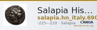 Salapia Historia Numorum Italy 690 — CANOA