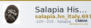 Salapia Historia Numorum Italy 691 — CANOA