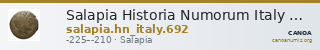 Salapia Historia Numorum Italy 692 — CANOA