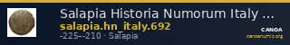 Salapia Historia Numorum Italy 692 — CANOA