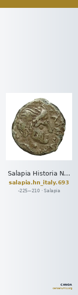 Salapia Historia Numorum Italy 693 — CANOA
