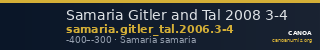 Samaria Gitler and Tal 2008 3-4 — CANOA