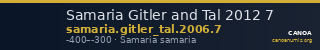 Samaria Gitler and Tal 2012 7 — CANOA